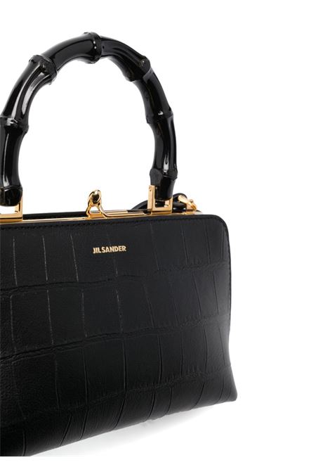 Black goji mini bamboo tote bag  Jil sander - women JIL SANDER | J07WD0029P4866001